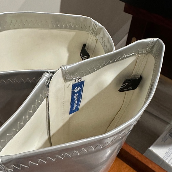 Funtasma Gogo (Gogo-300) Boots, Silver, Size 10 - Picture 8 of 9